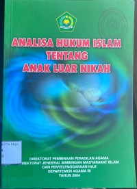 Image of Analisa Hukum Islam Tentang Anak Luar Nikah