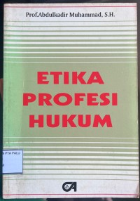 Image of Etika Profesi Hukum