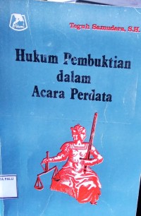 Image of Hukum Pembuktian dalam Acara Perdata