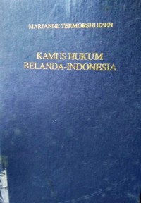 Image of Kamus Hukum ; Belanda - Indonesia