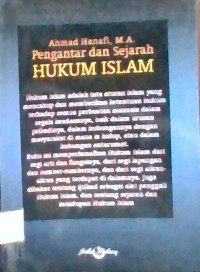 Image of Pengantar dan Sejarah Hukum Islam